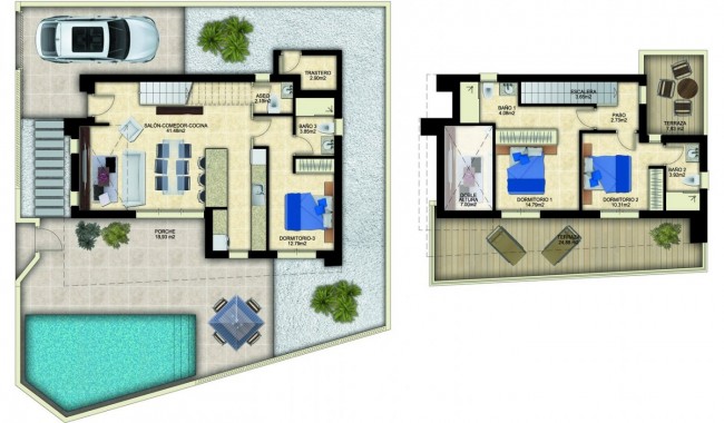 Nybyggnation - Villa - Benijófar - Polideportivo