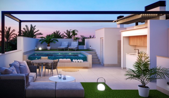 New Build - Townhouse - Pilar de La Horadada - parques de Andromeda