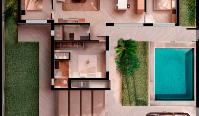 Nybygg - Villa - Torre Pacheco - Roldán