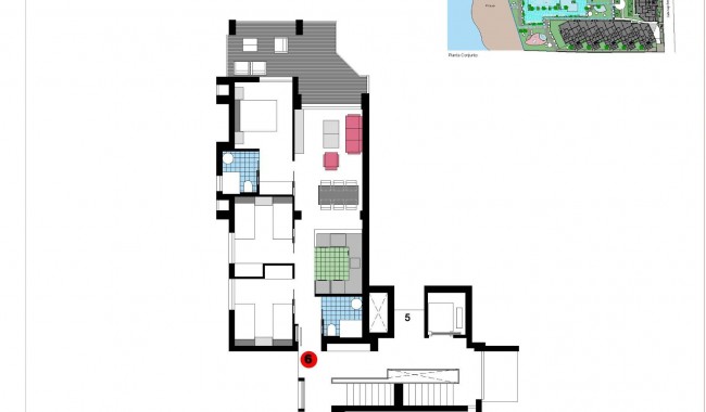 Nybyggnation - Lägenhet - Denia - L´Estanyó (Marinas)