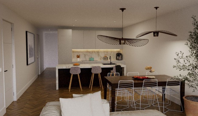 Nybyggnation - Lägenhet - Hondon de las Nieves - Pueblo