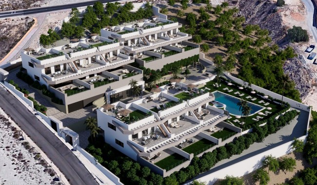 Nybyggnation - Radhus - Finestrat - Balcon de finestrat