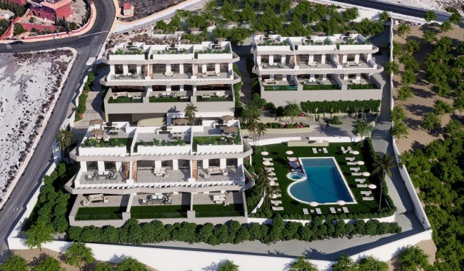 Nybyggnation - Radhus - Finestrat - Balcon de finestrat