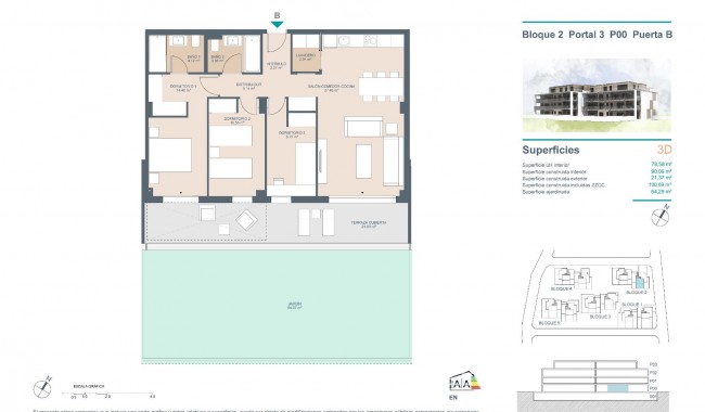 Nybyggnation - Lägenhet - Godella - Campolivar