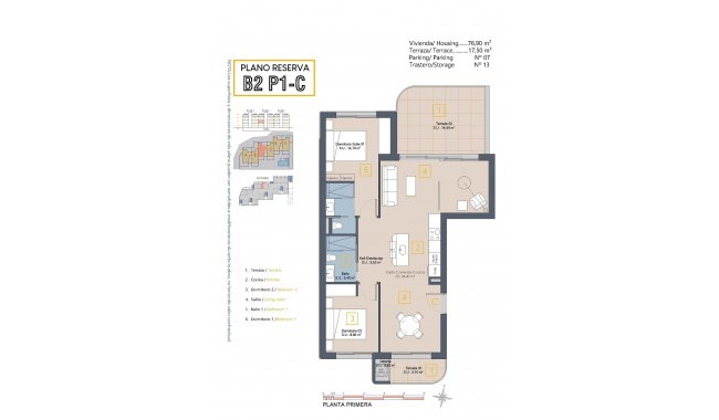 Nybyggnation - Lägenhet - Los Alcázares - Serena Golf