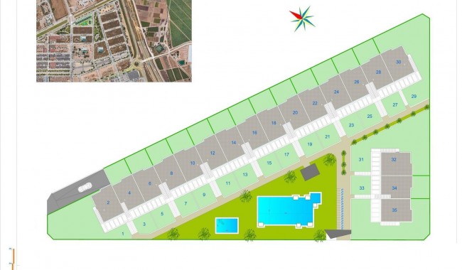 New Build - Villa - Pilar de La Horadada - pueblo