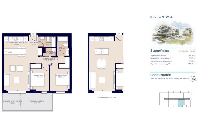 Nybyggnation - Lägenhet - Villajoyosa - Playas Del Torres