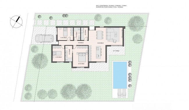 Nybyggnation - Villa - Molina De Segura - Urb. La Quinta