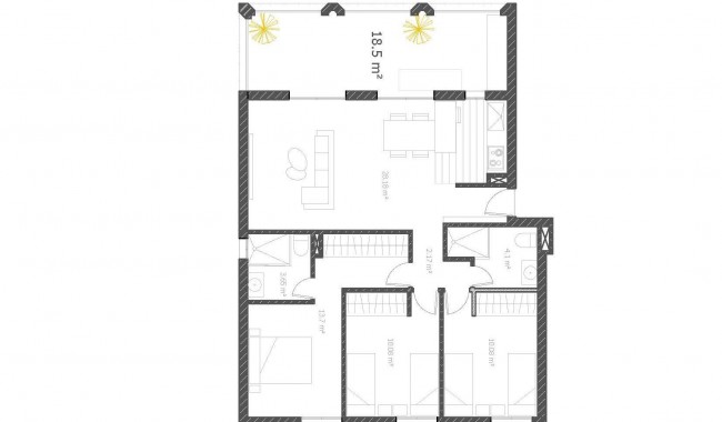Nybyggnation - Lägenhet - Villajoyosa - Cala Mallaeta