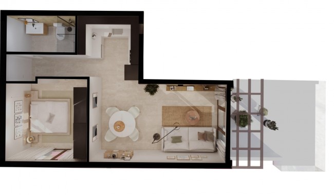 Nybyggnation - Lägenhet - Vera - Vera playa