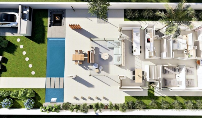 Nybyggnation - Villa - San Fulgencio - El Oasis