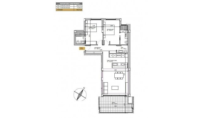 Begagnad - Lägenhet - Orihuela - Las Colinas Golf