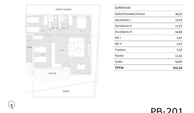 New Build - Townhouse - San Miguel de Salinas - Pueblo