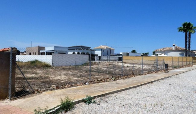 Resale - Plot - La Marina - Oasis