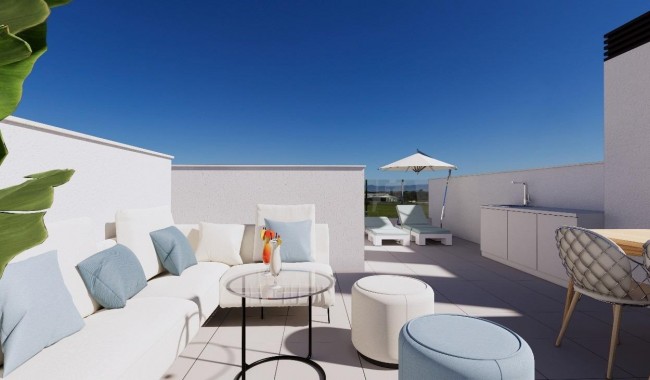 Nybyggnation - Radhus - Los Alcázares - Serena Golf