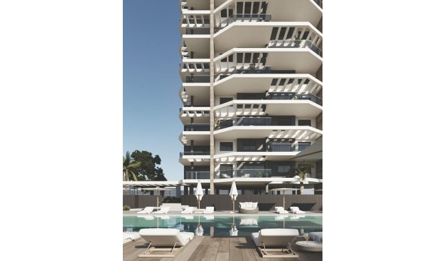 Nueva construcción  - Apartamento - Calpe - Playa Cantal Roig