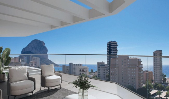 Nueva construcción  - Apartamento - Calpe - Playa Cantal Roig