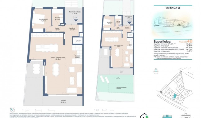 Nybyggnation - Radhus - San Juan Alicante - Cabo De Las Huertas