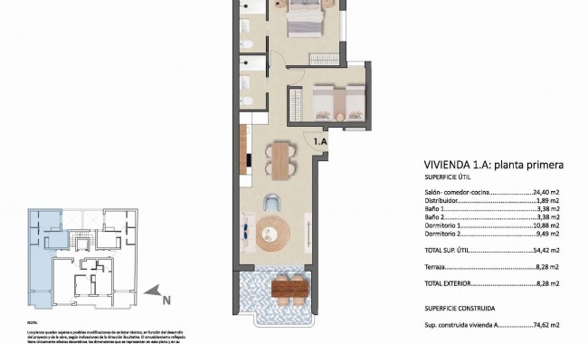 Nowa konstrukcja - Apartament - Pilar de La Horadada - Torre De La Horadada