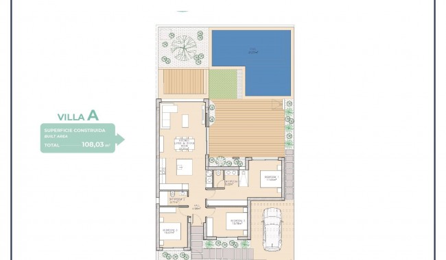 Nueva construcción  - Villa - Los Alcázares - Serena Golf