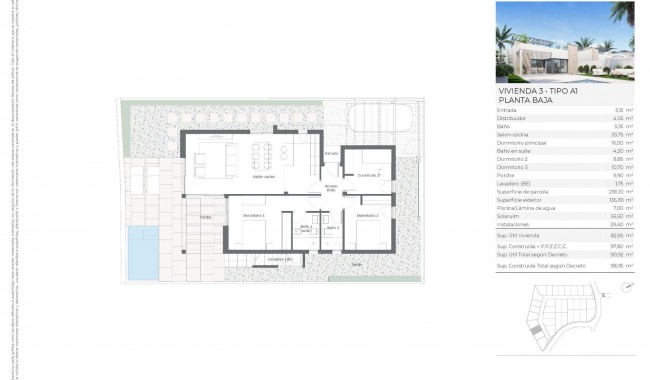 Nybygg - Villa - Vera - Valle del Este Golf
