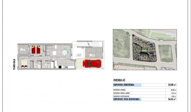 New Build - Townhouse - Cox - San Fernando