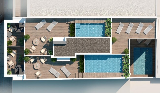 Nybyggnation - Lägenhet - Torrevieja - Playa del cura