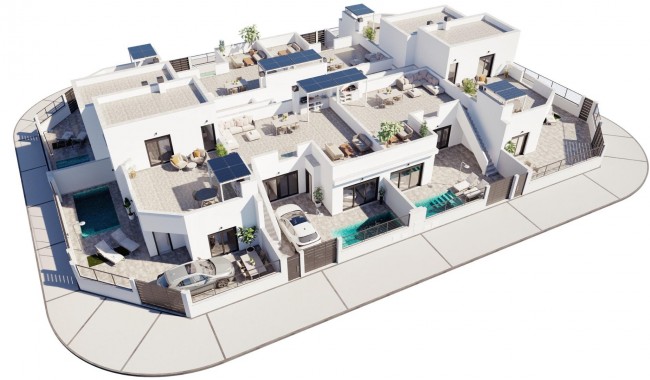 Nybygg - Quatro hus - Torre Pacheco - El Alba