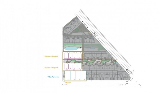 Nybygg - Rekkehus - Torrevieja - Lago Jardin