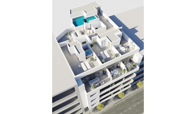 Nybyggnation - Lägenhet - Torrevieja - Centro