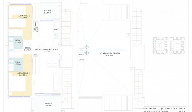 New Build - Bungalow - Torrevieja - Los Balcones