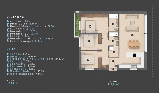 New Build - Villa - Orihuela Costa - Villamartín-Las Filipinas