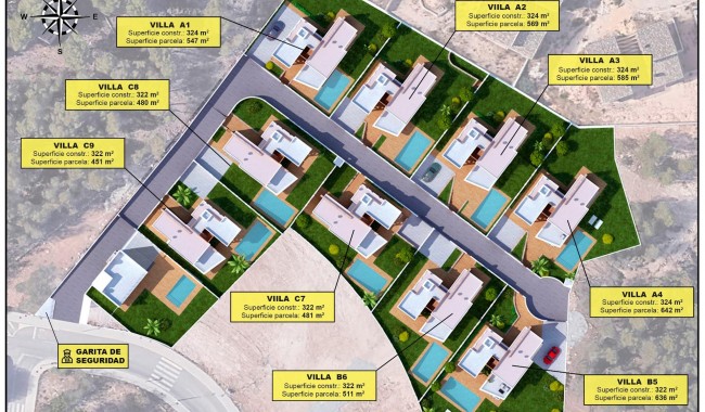 Nueva construcción  - Villa - Benidorm - Pueblo Levante