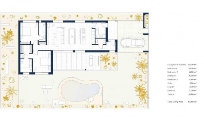 New Build - Villa - Baños y Mendigo - Altaona Golf