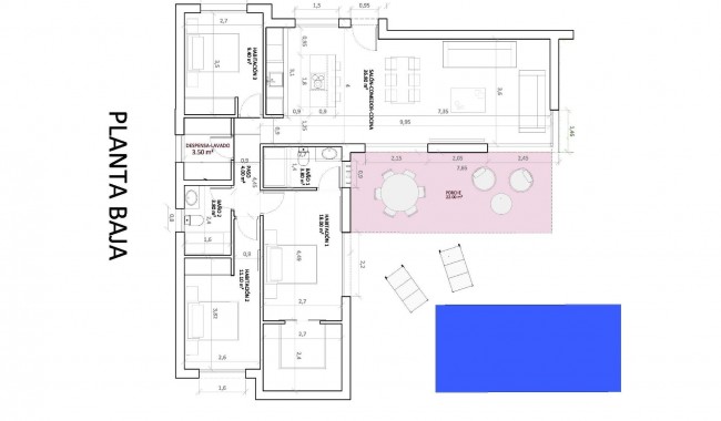 Nybygg - Villa - Monforte del Cid - La Capitana