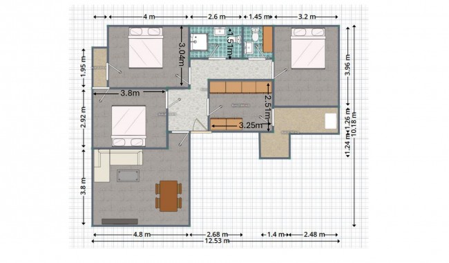 Begagnad - Lägenhet - Torrevieja - Centro