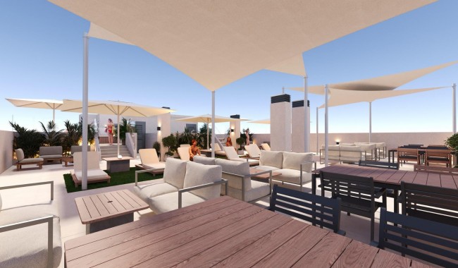 Nueva construcción  - Apartamento - San Miguel de Salinas - Pueblo