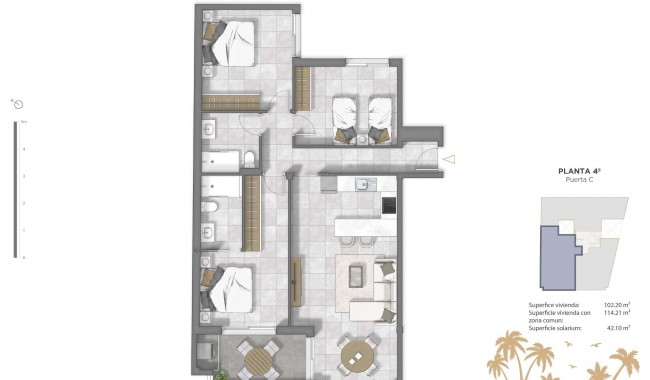 New Build - Apartment - Guardamar - Pueblo