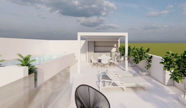 New Build - Bungalow - Pilar de La Horadada - Zona Pueblo