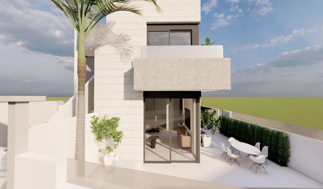 New Build - Bungalow - Pilar de La Horadada - Zona Pueblo