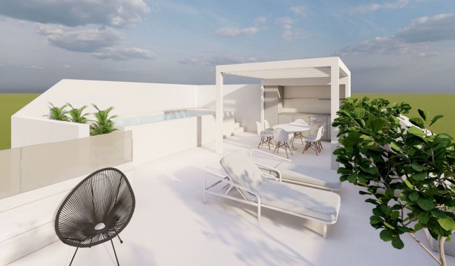 New Build - Bungalow - Pilar de La Horadada - Zona Pueblo