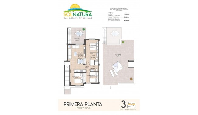 Nueva construcción  - Bungalow - San Miguel de Salinas - Bellavista