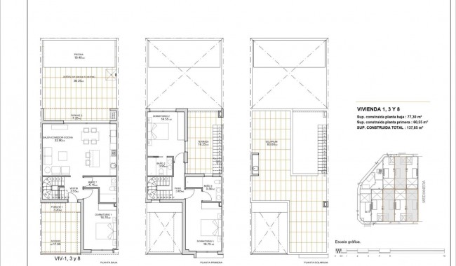Nybygg - Rekkehus - San Javier - pueblo