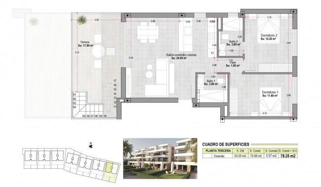 New Build - Apartment - Alhama de Murcia - Condado de Alhama