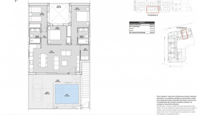Nueva construcción  - Bungalow - Pilar de La Horadada - Zona Pueblo