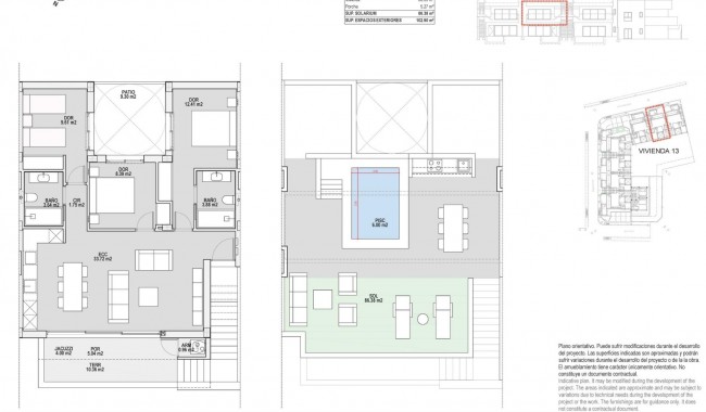 New Build - Bungalow - Pilar de La Horadada - Zona Pueblo