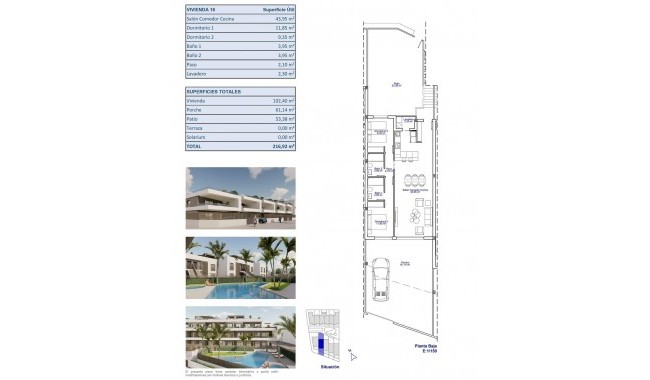 Nybygg - Bungalow - Pilar de La Horadada - Zona Pueblo