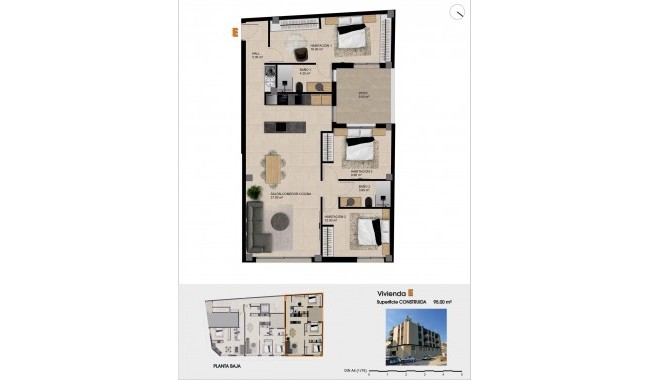 New Build - Apartment - Catral - pueblo