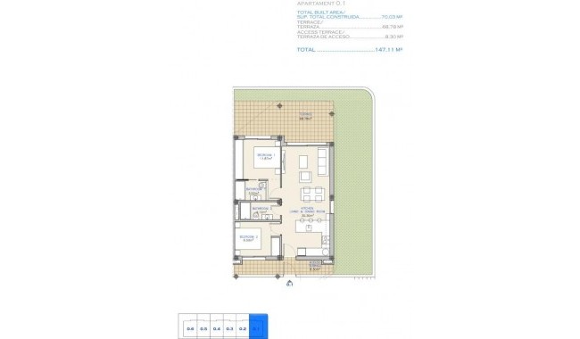 Nueva construcción  - Apartamento - Los Alcázares - Serena Golf