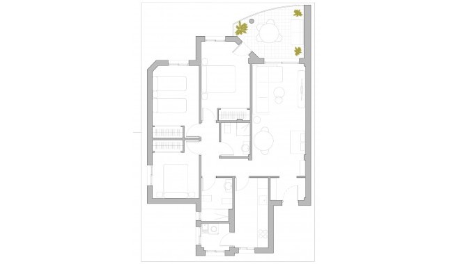 Resale - Apartment - Orihuela Costa - Altos de Campoamor